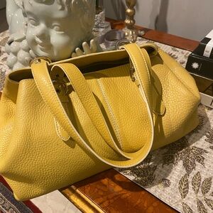 Gorgeous canary yellow ColeHann bag.